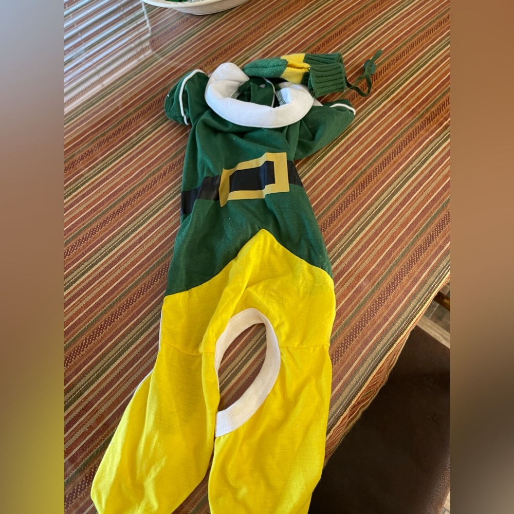 Elf dog pajamas form Bark sz xs/s NEW